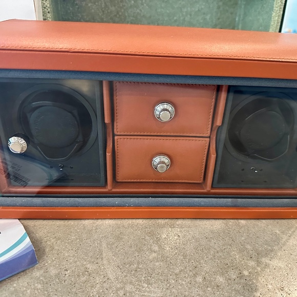 Underwood Watch winder case and Modules for 2 watches with trays $4635 w/ box - Picture 4 of 6